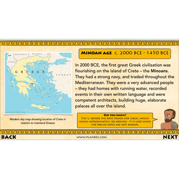 Lesson 1: Ancient Greece Timeline