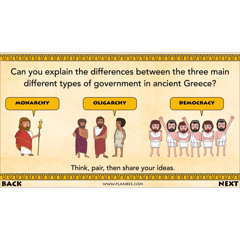 PlanBee Who were the Ancient Greeks KS2 History Lesson Plans