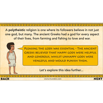 Lesson 5: Greek Gods and Goddesses
