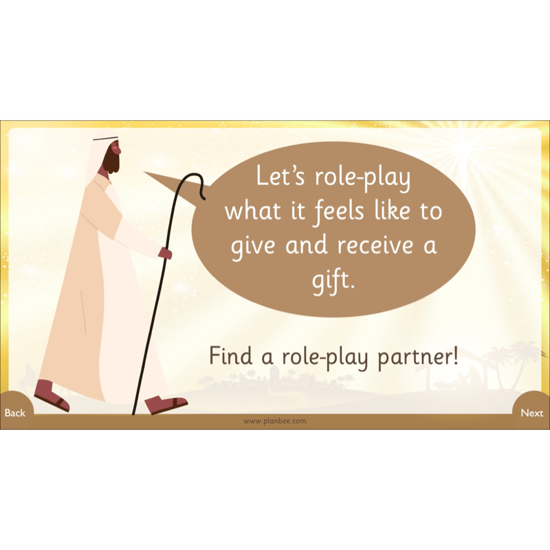 PlanBee Why do Christians give gifts at Christmas? PlanBee KS1 RE