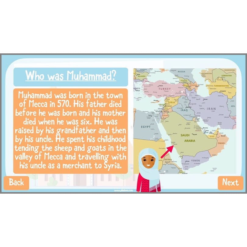 PlanBee Why is Muhammad important to Muslims? Year 5 RE Lessons