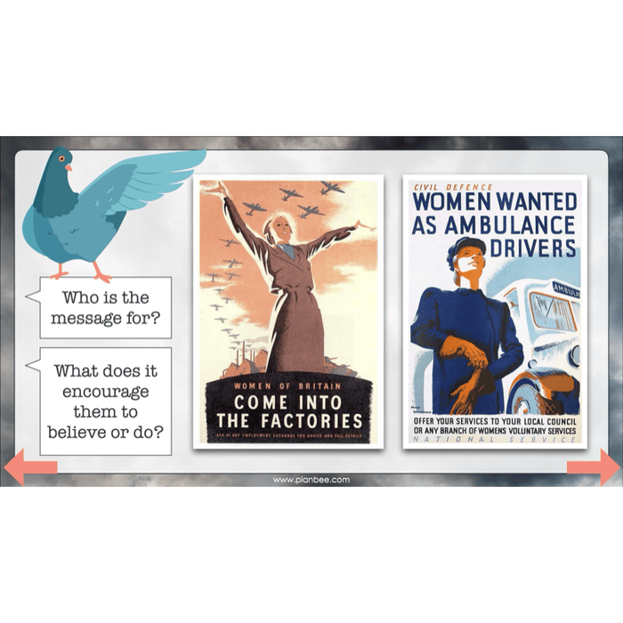 PlanBee WW2 Art KS2 Planning and Resources
