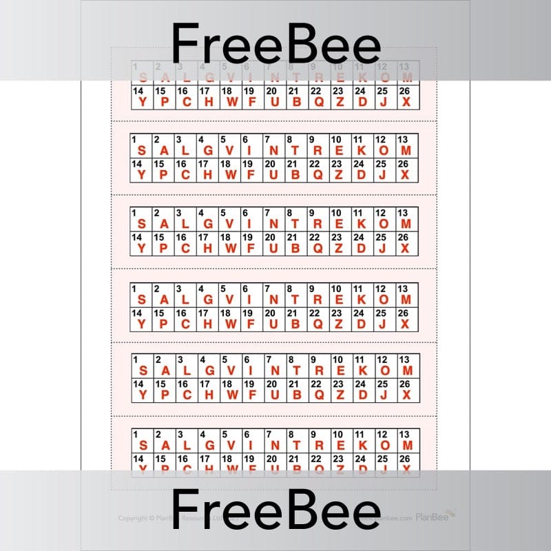 PlanBee Free Christmas Code Breaker Puzzle for KS2 by PlanBee