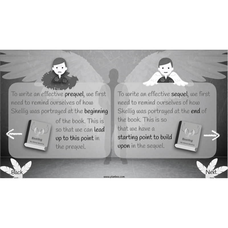 PlanBee Skellig: Narrative