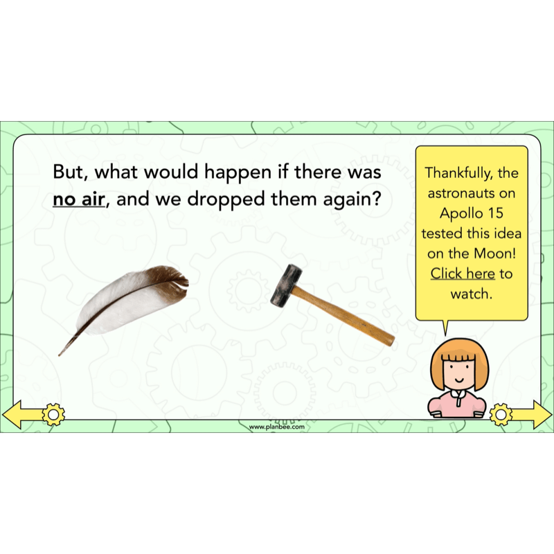 PlanBee Forces in Action: Science Forces Year 5 PlanBee lesson pack