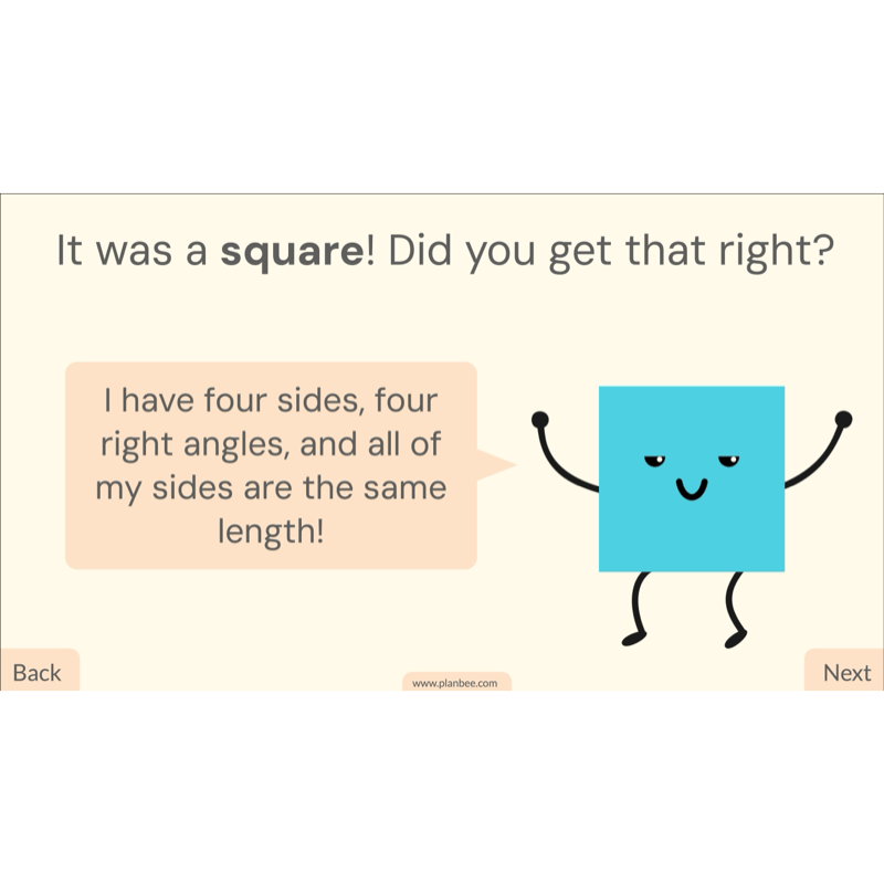 PlanBee 2D Shapes Year 3 Maths Lesson Pack by PlanBee