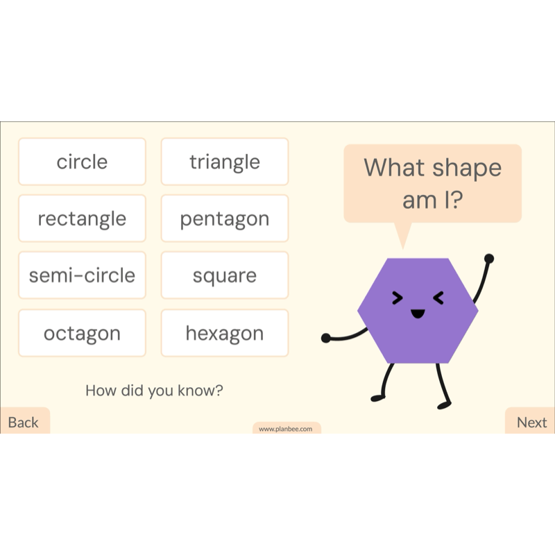 PlanBee 2D Shapes Year 3 Maths Lesson Pack by PlanBee