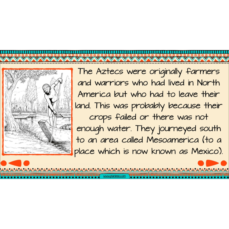 PlanBee Aztecs KS2 Lesson Planning and Resources 