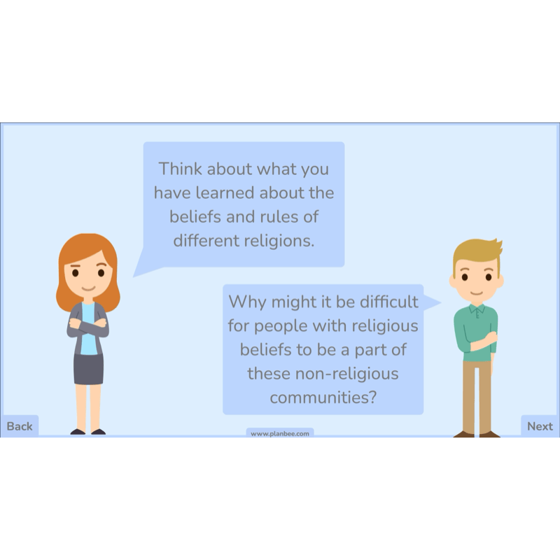 PlanBee Belief In Our Community: Complete set of KS2 RE lessons