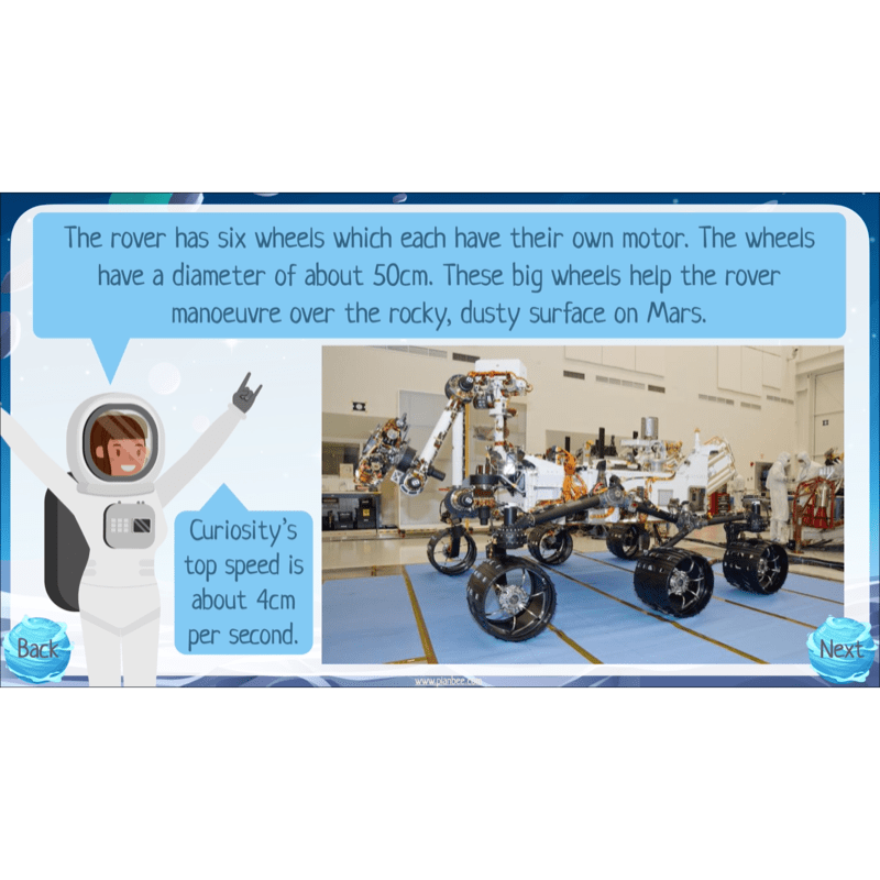 PlanBee Build a Mars Rover KS2 DT Lesson Pack
