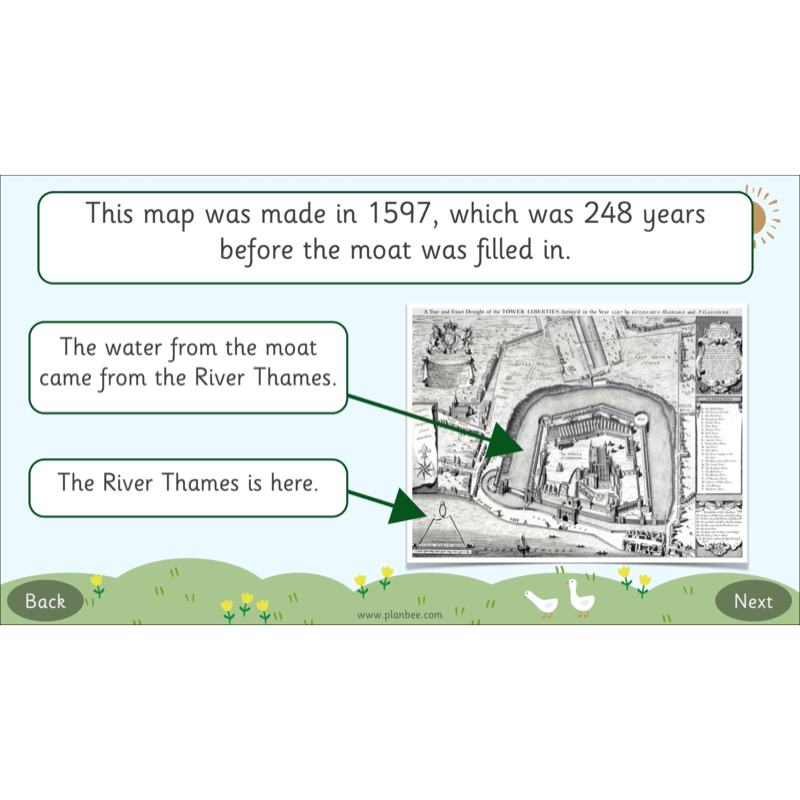 PlanBee Castles KS1 Geography Lesson Planning and Resources
