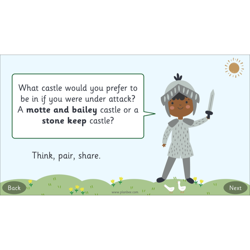 PlanBee Castles Castles KS1 History Lesson Planning and Resources