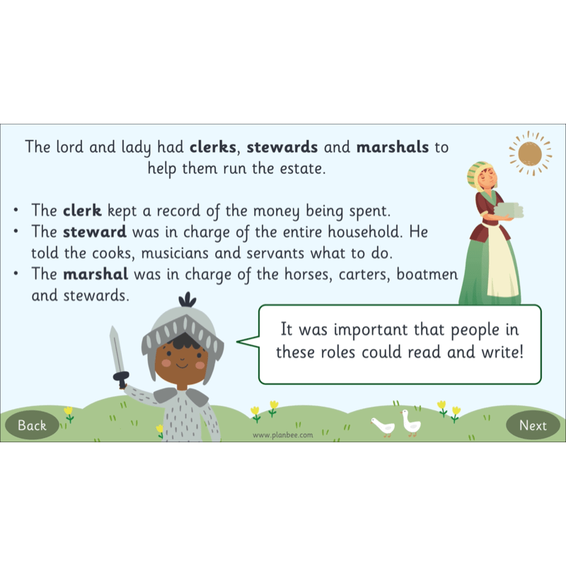 PlanBee Castles Castles KS1 History Lesson Planning and Resources