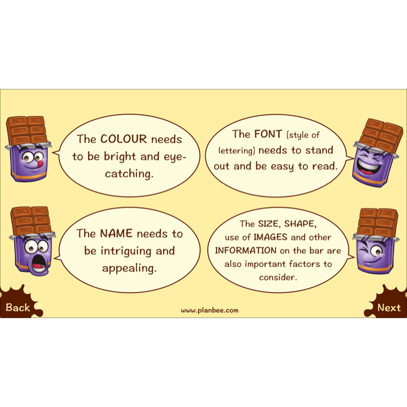 PlanBee Chocolate Packaging | KS2 DT lessons