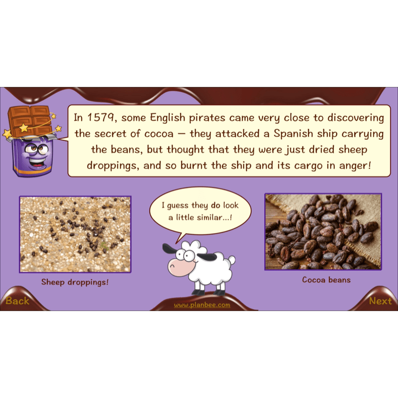 PlanBee Chocolate Topic KS2 Enrichment Lesson Pack