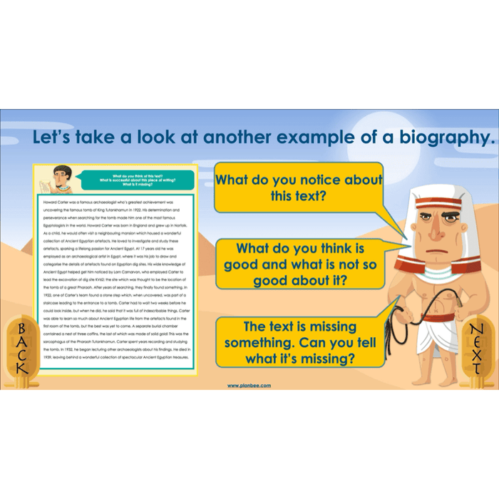 PlanBee Cleopatra KS2 | English Lesson Pack