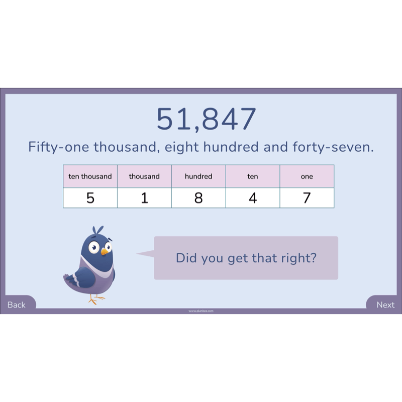 PlanBee Year 6 Decimal Place Value Maths Lessons by PlanBee