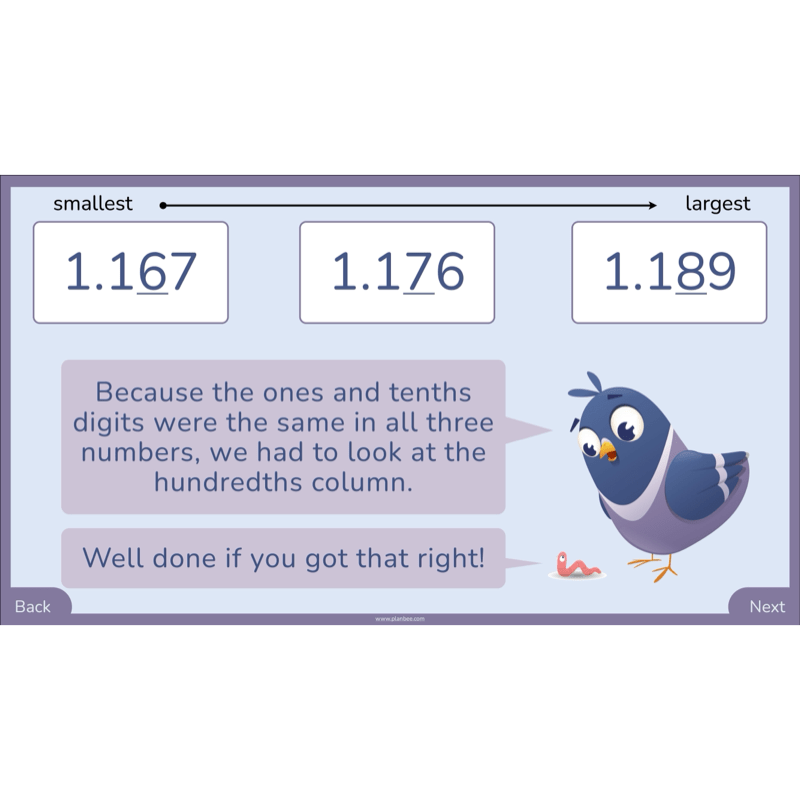 PlanBee Year 6 Decimal Place Value Maths Lessons by PlanBee