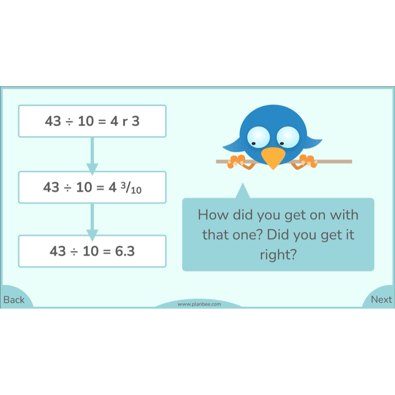 PlanBee Division Year 6 Maths Lessons and Worksheets by PlanBee