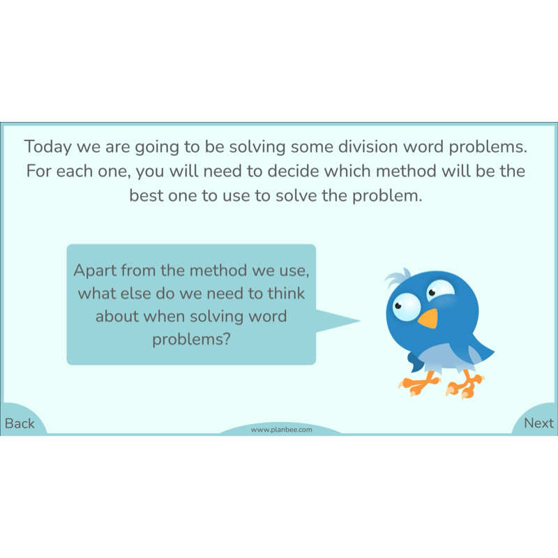 PlanBee Division Year 6 Maths Lessons and Worksheets by PlanBee