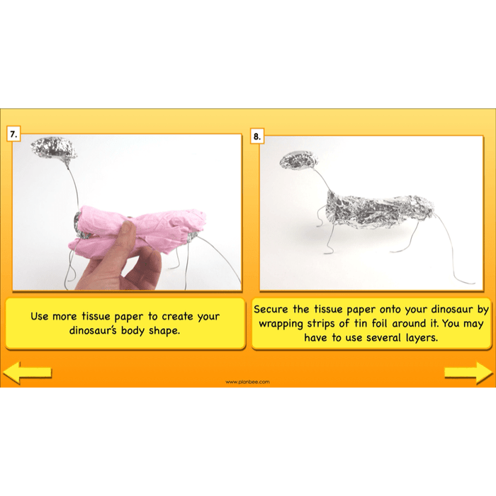 PlanBee Dinosaurs Topic KS2 Enrichment Lesson Pack