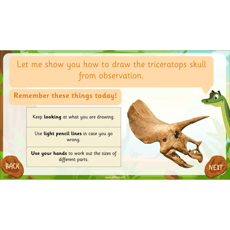 PlanBee Dinosaurs KS1 Topic Enrichment Lesson Pack