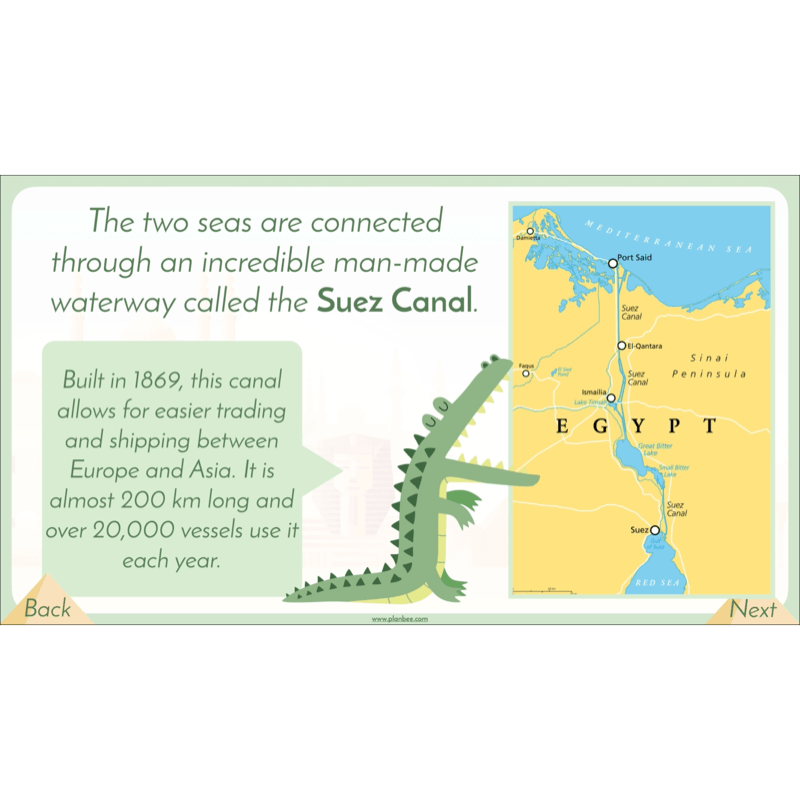 PlanBee Egypt Today - Year 3/4 Geography Lessons 