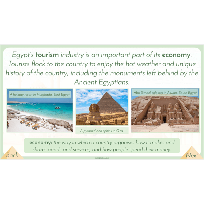 PlanBee Egypt Today - Year 3/4 Geography Lessons 