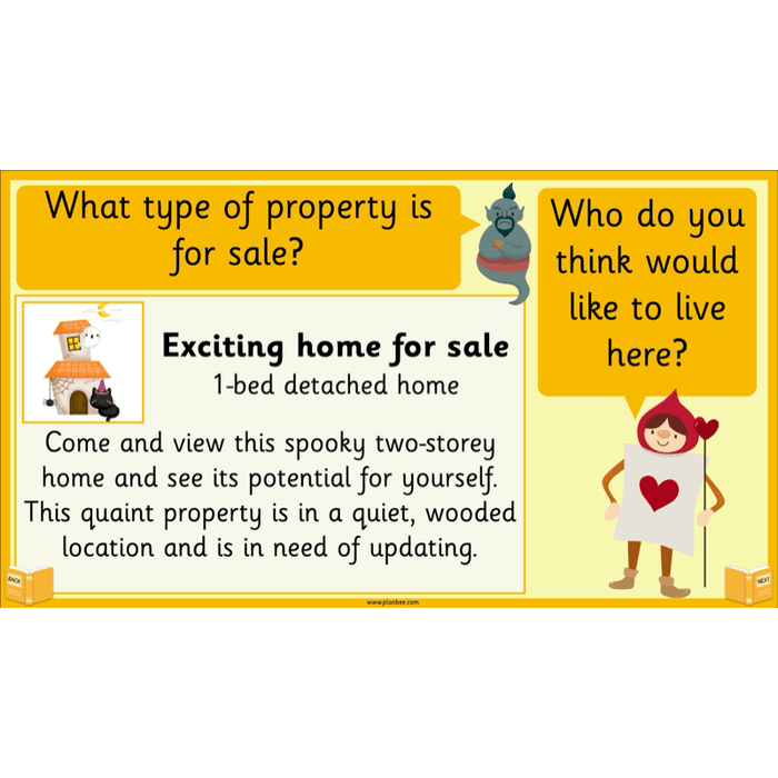 PlanBee FREE Mini-scheme | Traditional Tales: Estate Agents | KS1