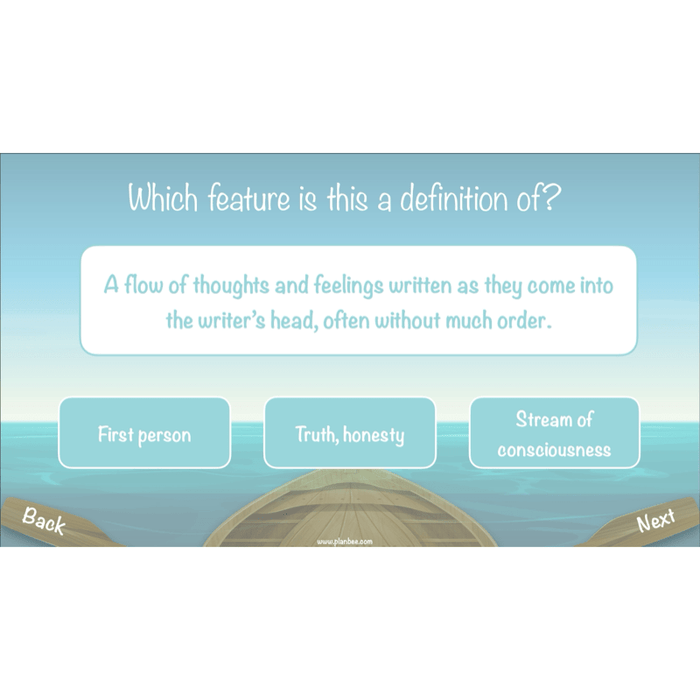 PlanBee Floodland: Character Analysis KS2 | English Lesson Pack