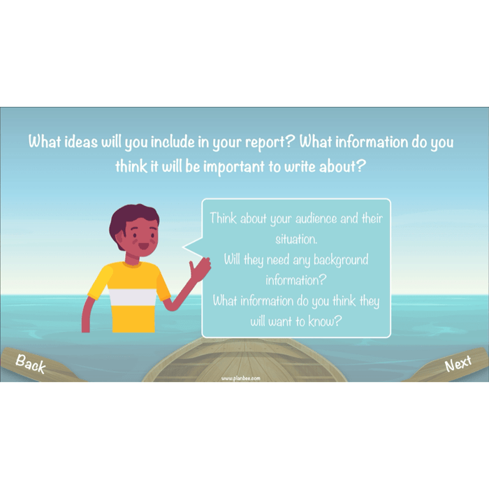 PlanBee Floodland: Newspaper Reports KS2 | Year 6 English Pack