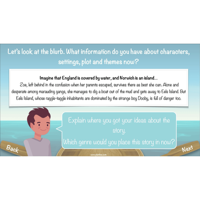 PlanBee Floodland: Reading Comprehension KS2 | Year 6 English Pack