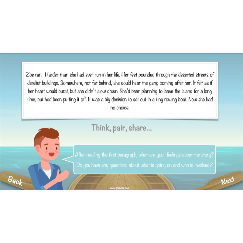 PlanBee Floodland: Reading Comprehension KS2 | Year 6 English Pack