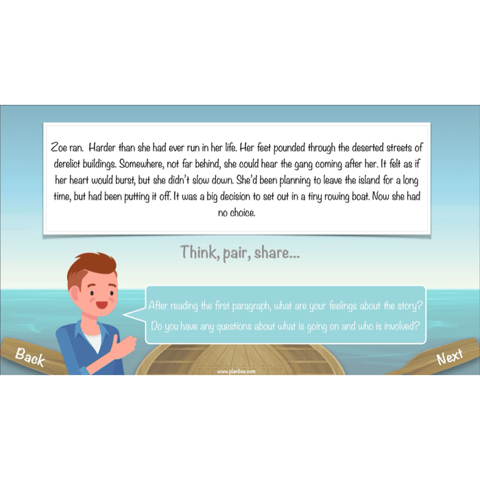 PlanBee Floodland: Reading Comprehension KS2 | Year 6 English Pack
