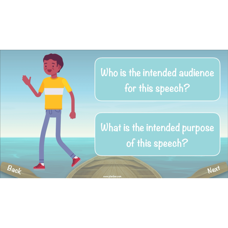 PlanBee FREE Mini-scheme | Floodland: Speech Writing KS2 English