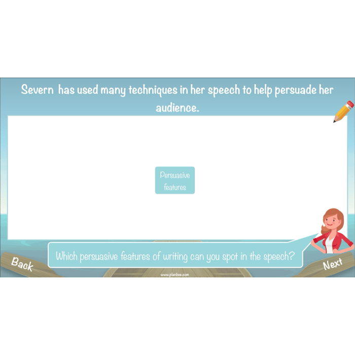 PlanBee FREE Mini-scheme | Floodland: Speech Writing KS2 English