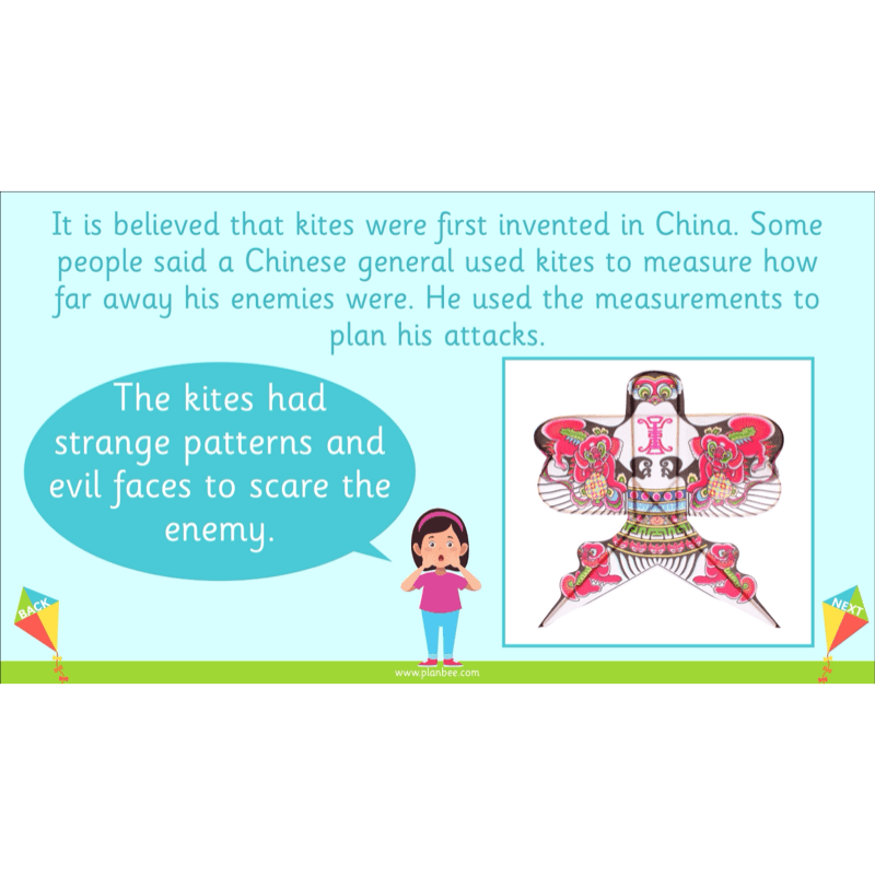 PlanBee Flying Kites KS1 DT Lesson Pack