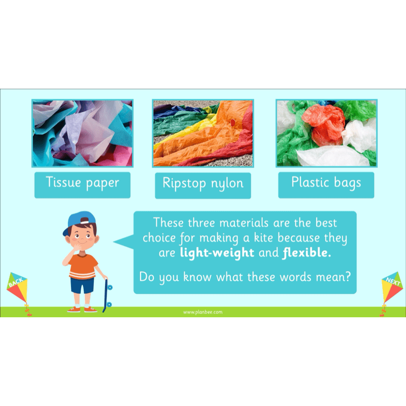 PlanBee Flying Kites KS1 DT Lesson Pack