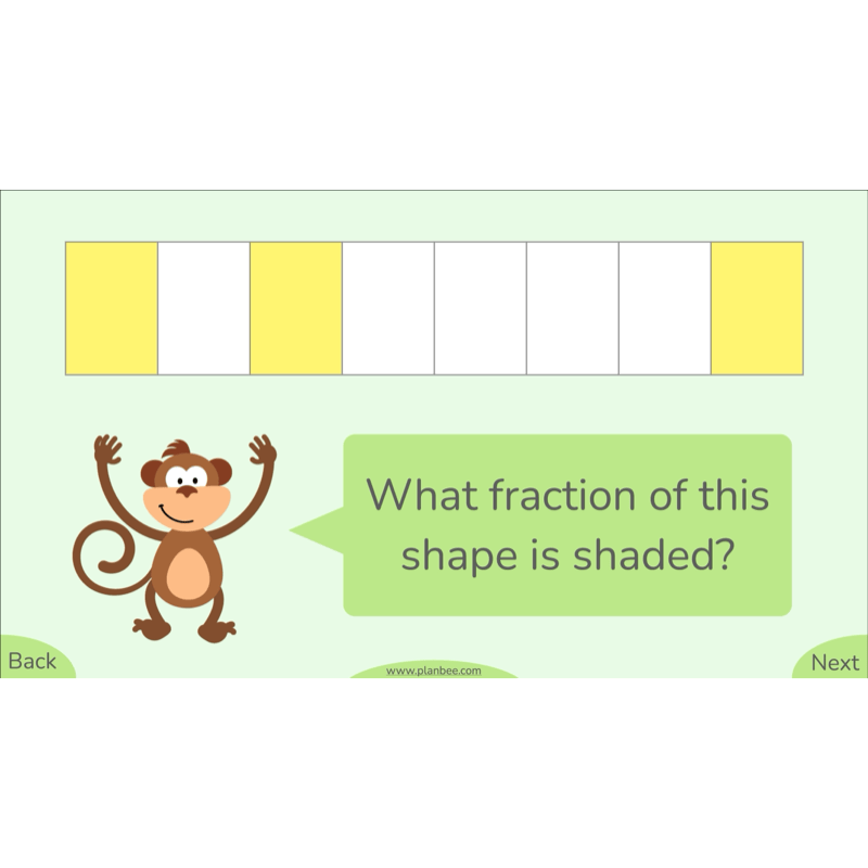 PlanBee Fractions in Action: Year 3 Fractions Planning by PlanBee