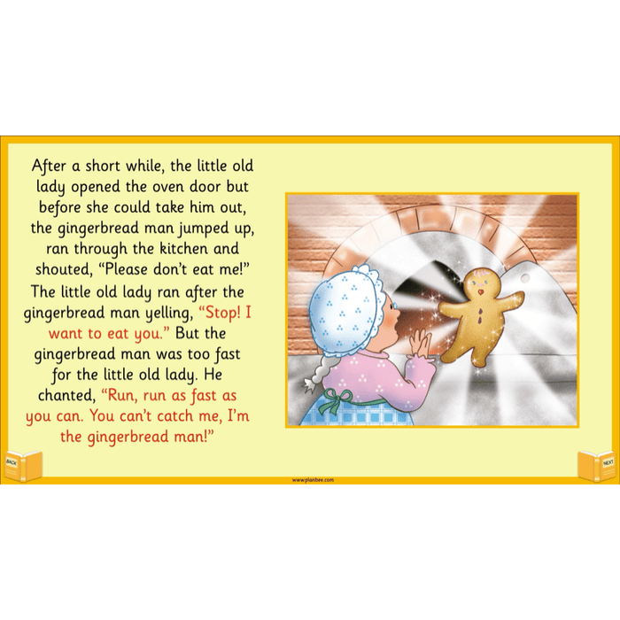 PlanBee Traditional Tales: The Gingerbread Man | KS1 English Pack