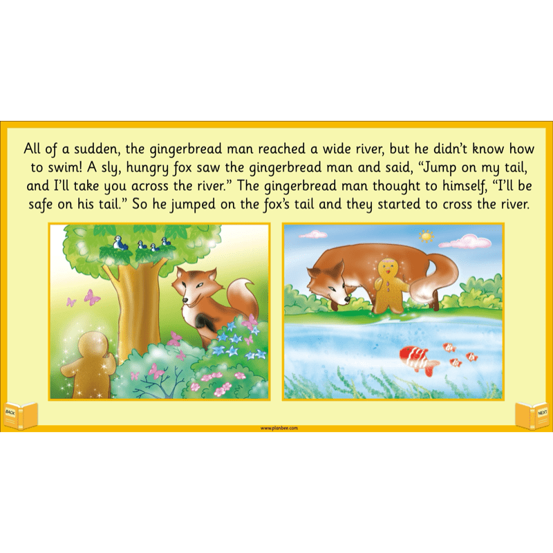 PlanBee Traditional Tales: The Gingerbread Man | KS1 English Pack