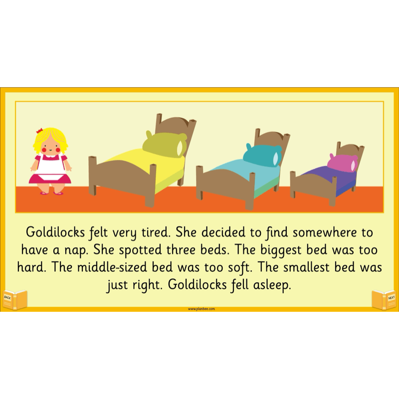 PlanBee Traditional Tales: Goldilocks | KS1 English Pack