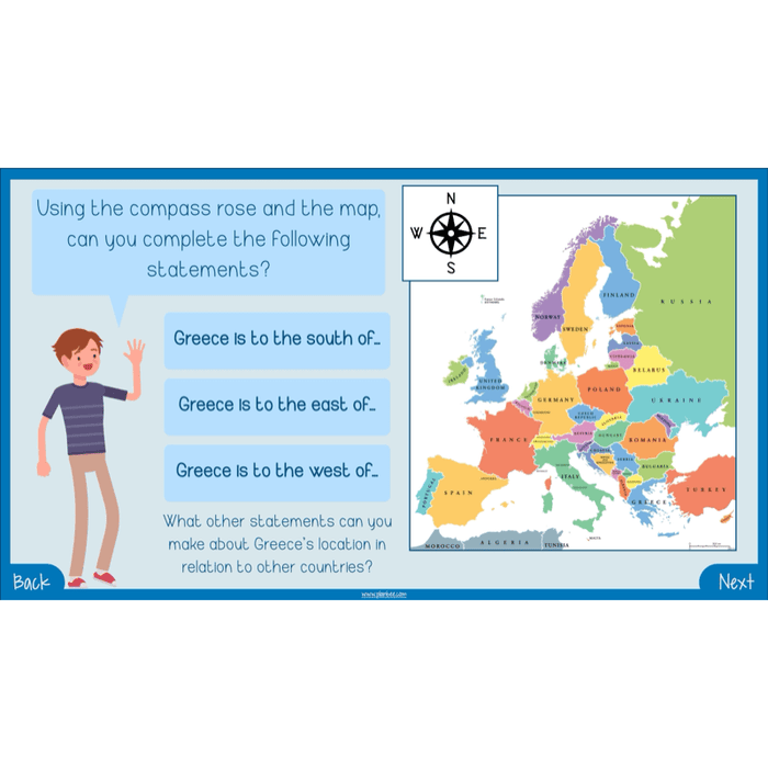 PlanBee Greece Today | KS2 Geography Lesson Pack
