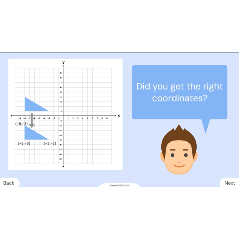 PlanBee Grids and Coordinates Year 6 Maths Lesson by PlanBee