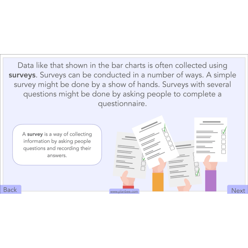 PlanBee Handling Data Year 4 Maths Lessons by PlanBee
