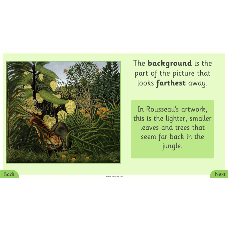 PlanBee Henri Rousseau KS1 Art Lessons