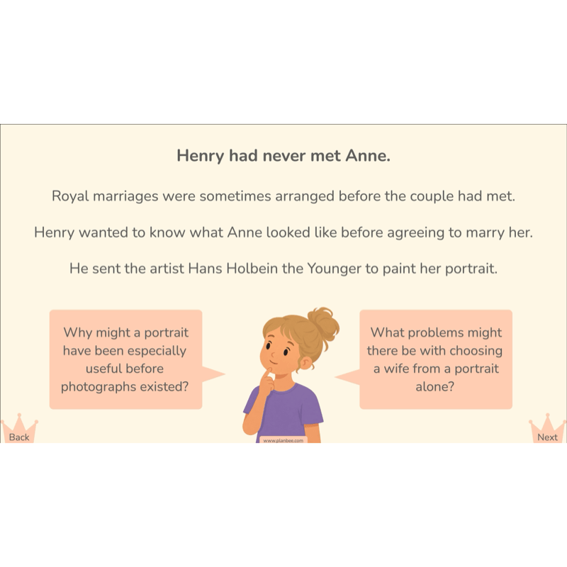 PlanBee Henry VIII and his Six Wives KS2 History Lessons