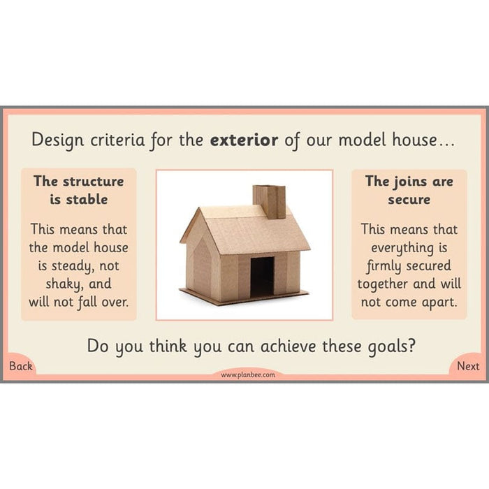 PlanBee Houses and Homes KS1 DT Lesson Pack by PlanBee