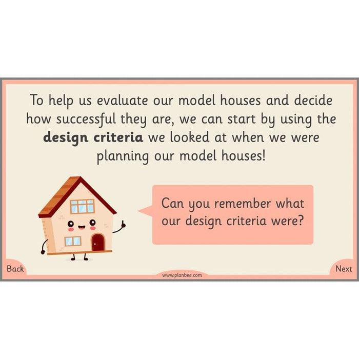 PlanBee Houses and Homes KS1 DT Lesson Pack by PlanBee