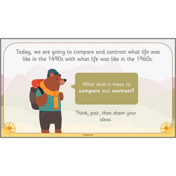 Lesson 6: Life in the 1490s and 1960s